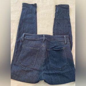 Just black denim dark skinny jeans - full stretch